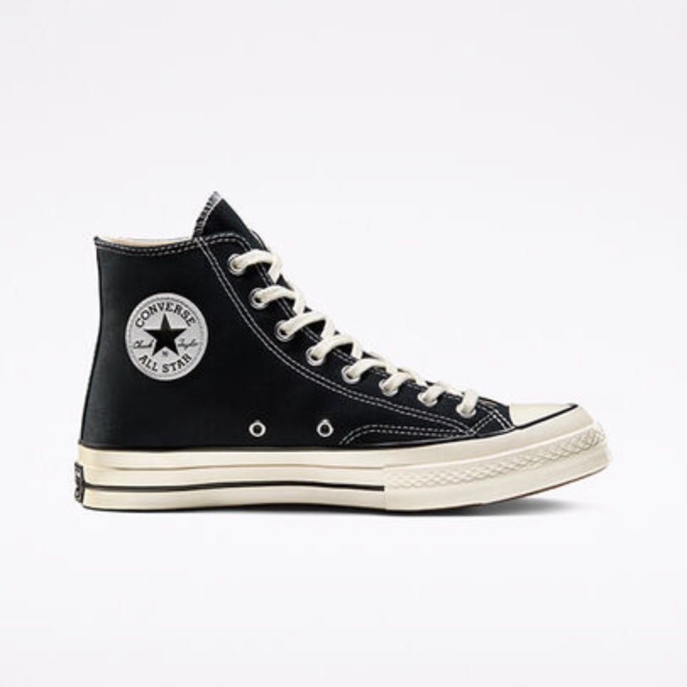 Black Chuck 70 Vintage Canvas Hightop Converse (Womens US 7.5)